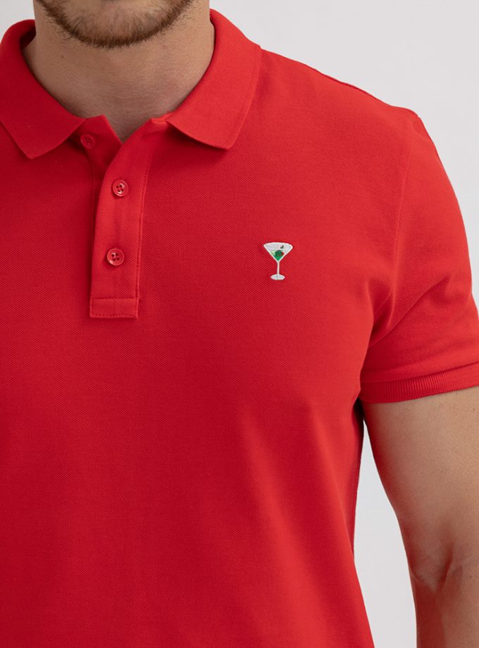 Hawkbill Cocktail Kırmızı Polo T-Shirt