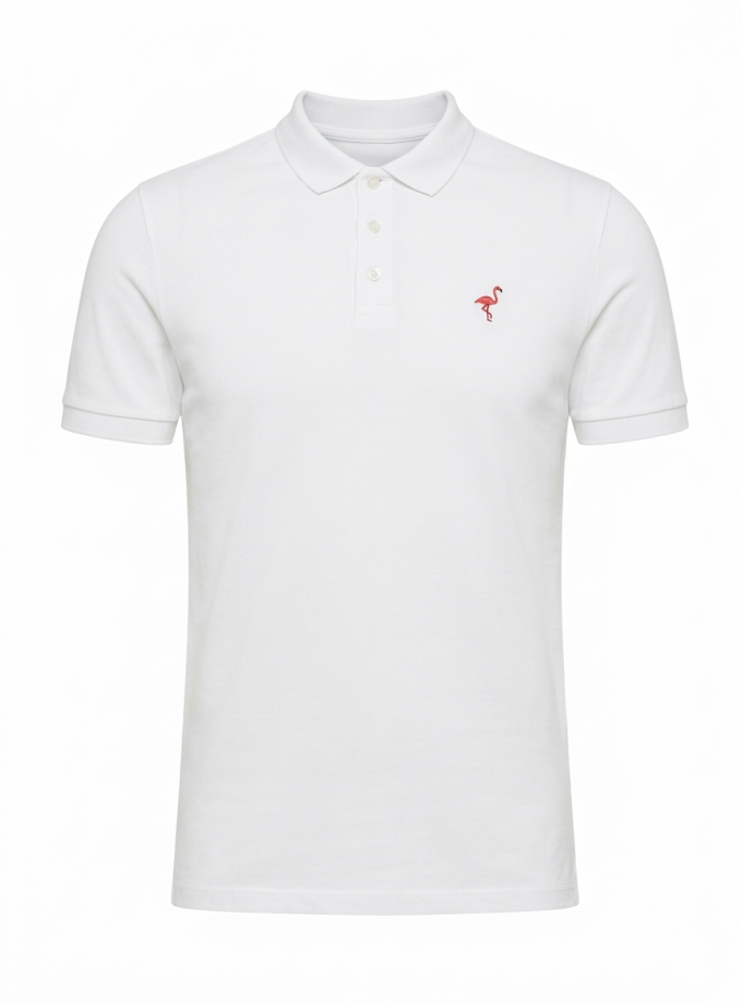 Hawksbill Flamingo - Polo T-Shirt