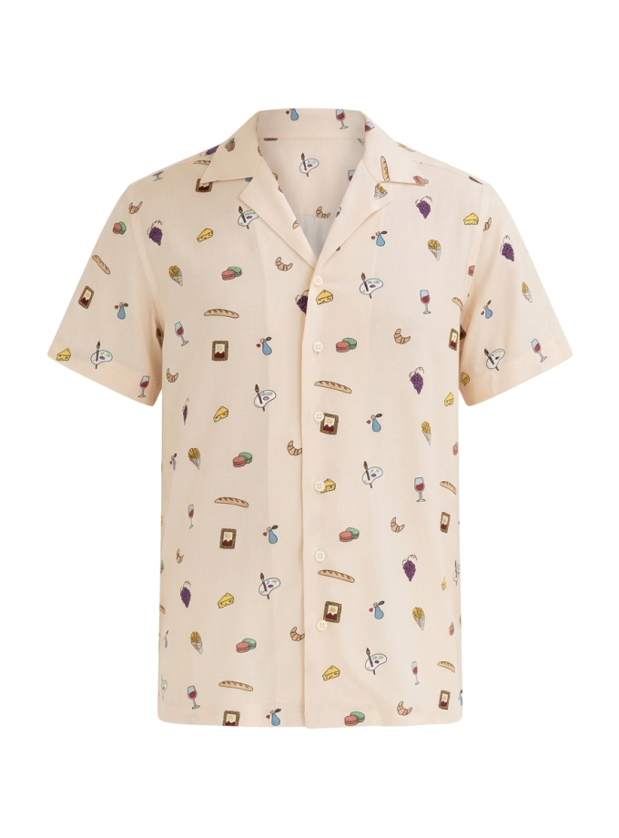 Hawksbill Vacation Shirt - French Riviera